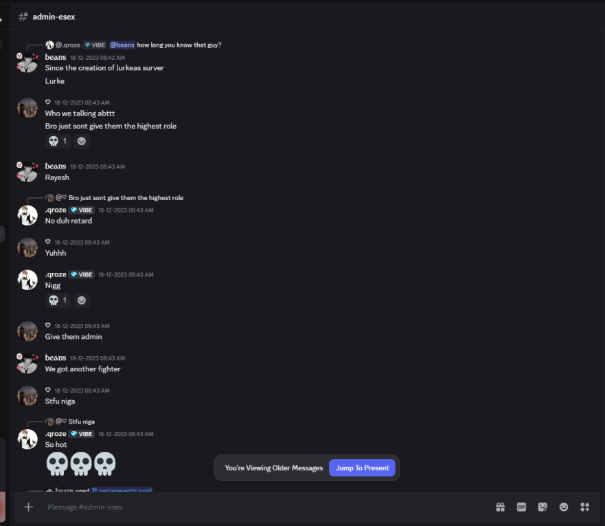 roze5 slur screenshot